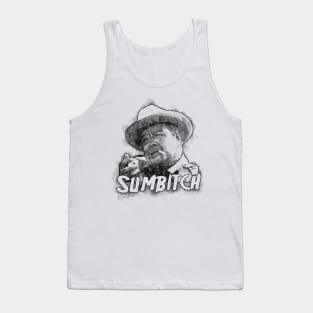 smoking sheriff Tank Top